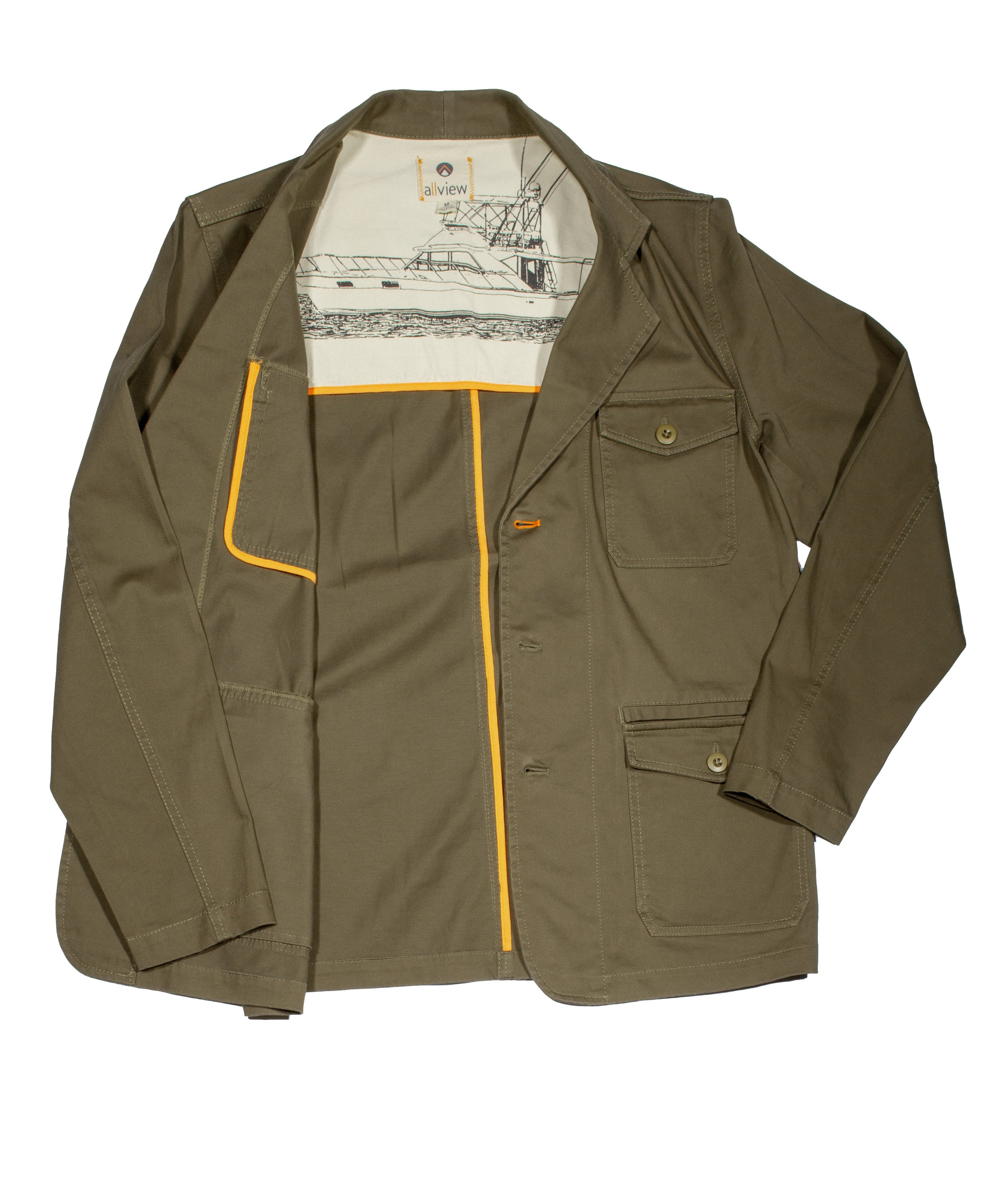 Dapper Jacket - Military – Allview Shop